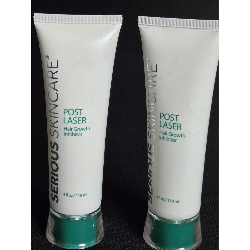 2x‎ SERIOUS SKIN CARE POST LASER  HAIR GROWTH INHIBITOR  sealed NWOB *2 piece*